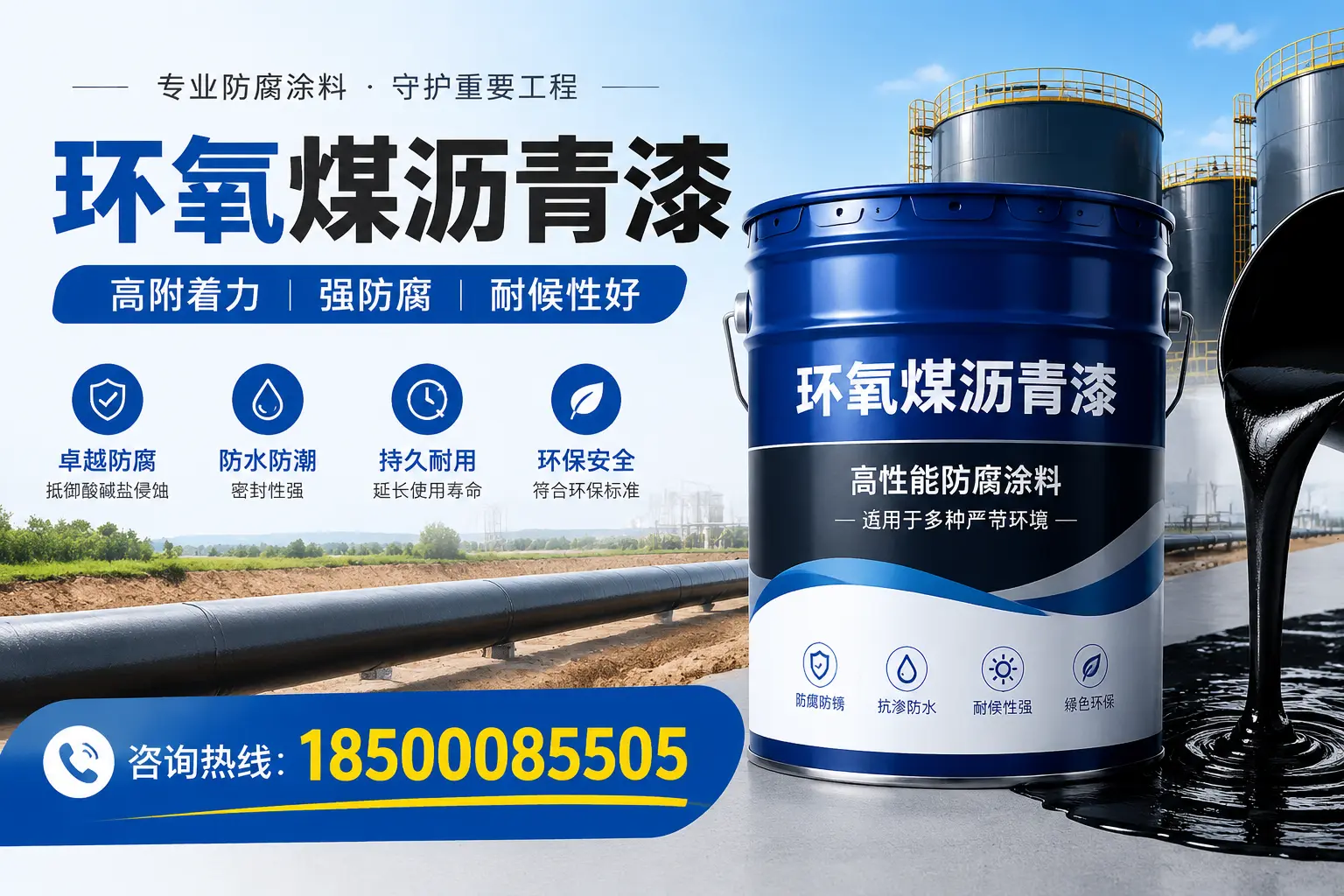 环氧煤沥青漆的优缺点分析与比较